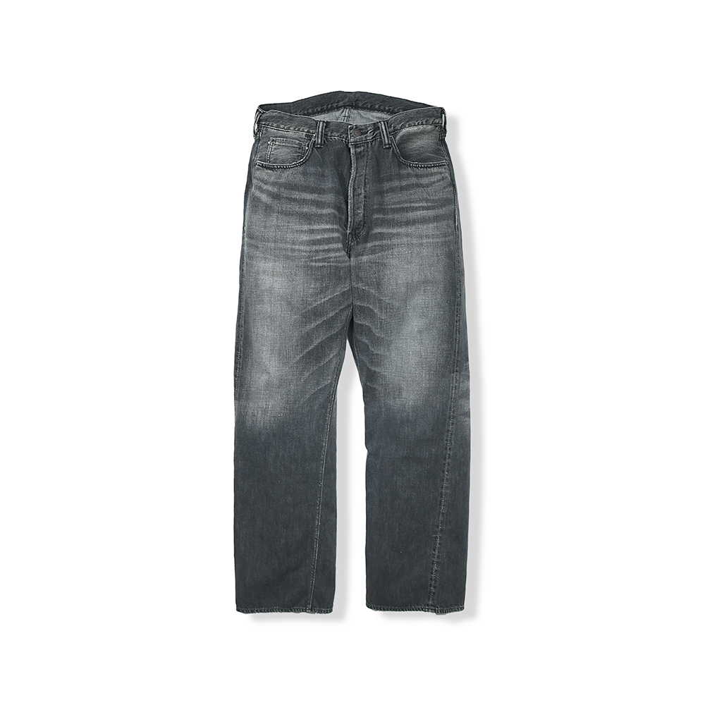 Fullcount】0105BKSSHW Wide Straight Super Smooth Dartford Black
