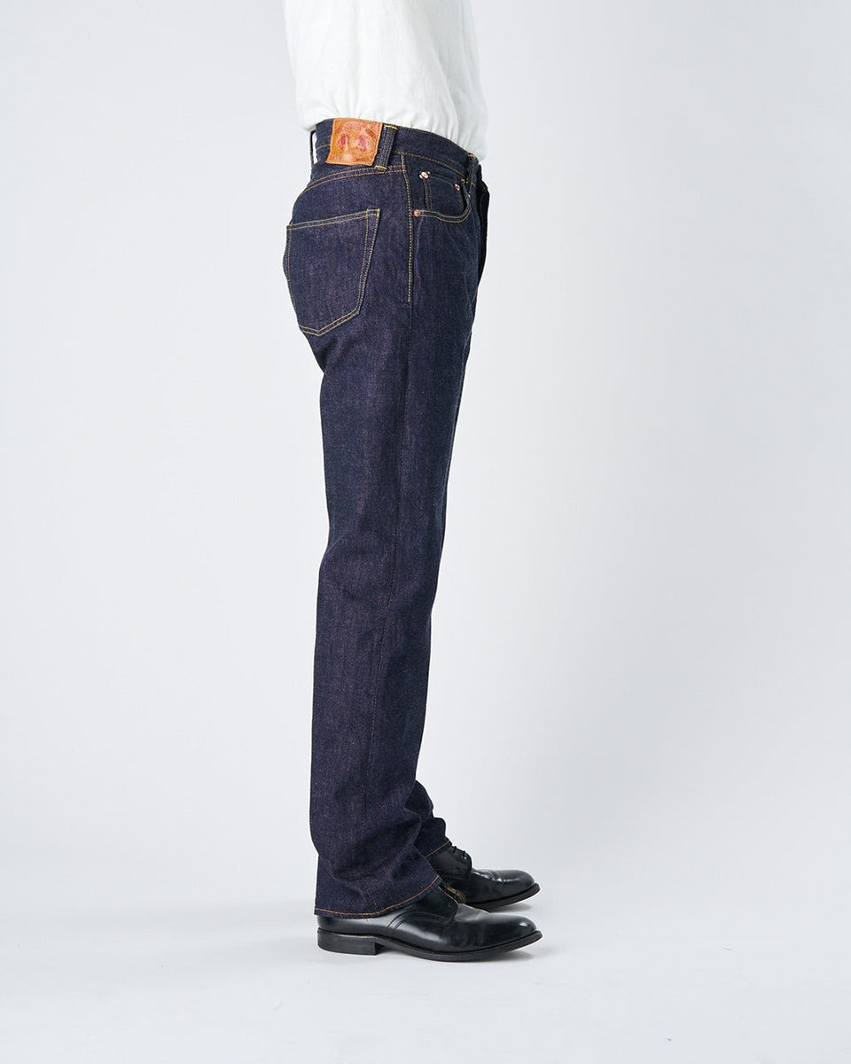Fullcount】1101XXW Straight Denim Heavy 15.5oz Jeans – Blue Beach