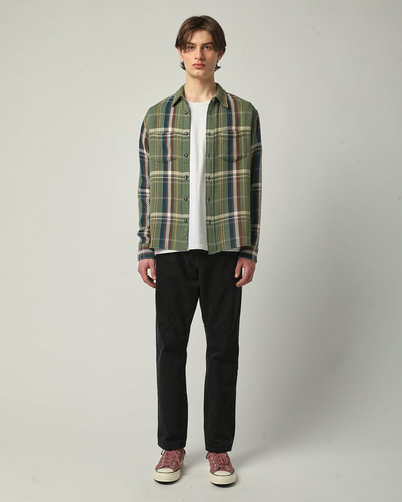 LGB LSC ➕ PLAID Hand-dyed LGB Reversible 'Shadow Plaid' Button Down Flannel – Alex Maxamenko