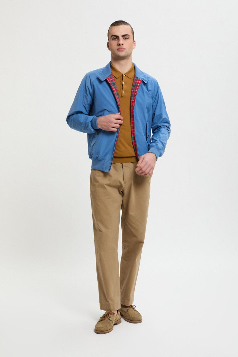 BARACUTA ブルーブルゾン42 Baracuta G9 Classic Harrington Jacket Ocean Blue