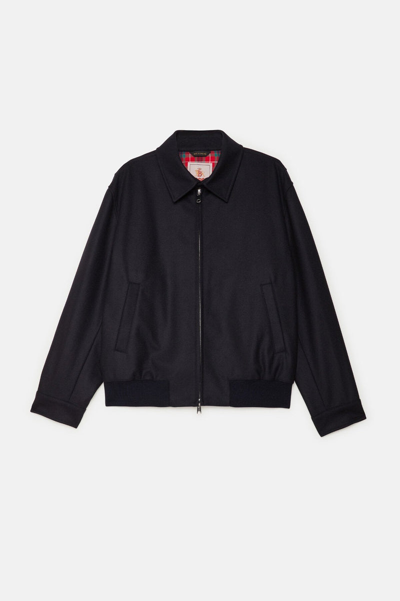 Baracuta】G18 Melton Deep Blue – Blue Beach Denim