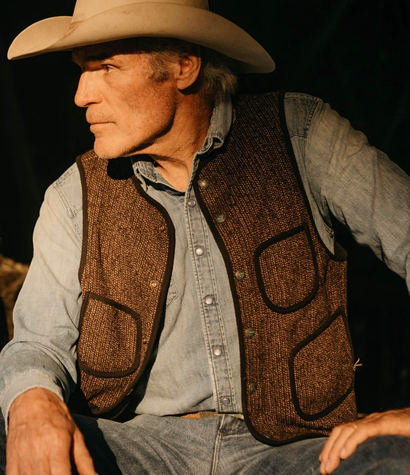 ジャケット・アウター ANATOMICA BROWN'S BEACH CLOTH VEST 40 Brown's Beach Early Vest (Oxford Gray) - Okayama Denim