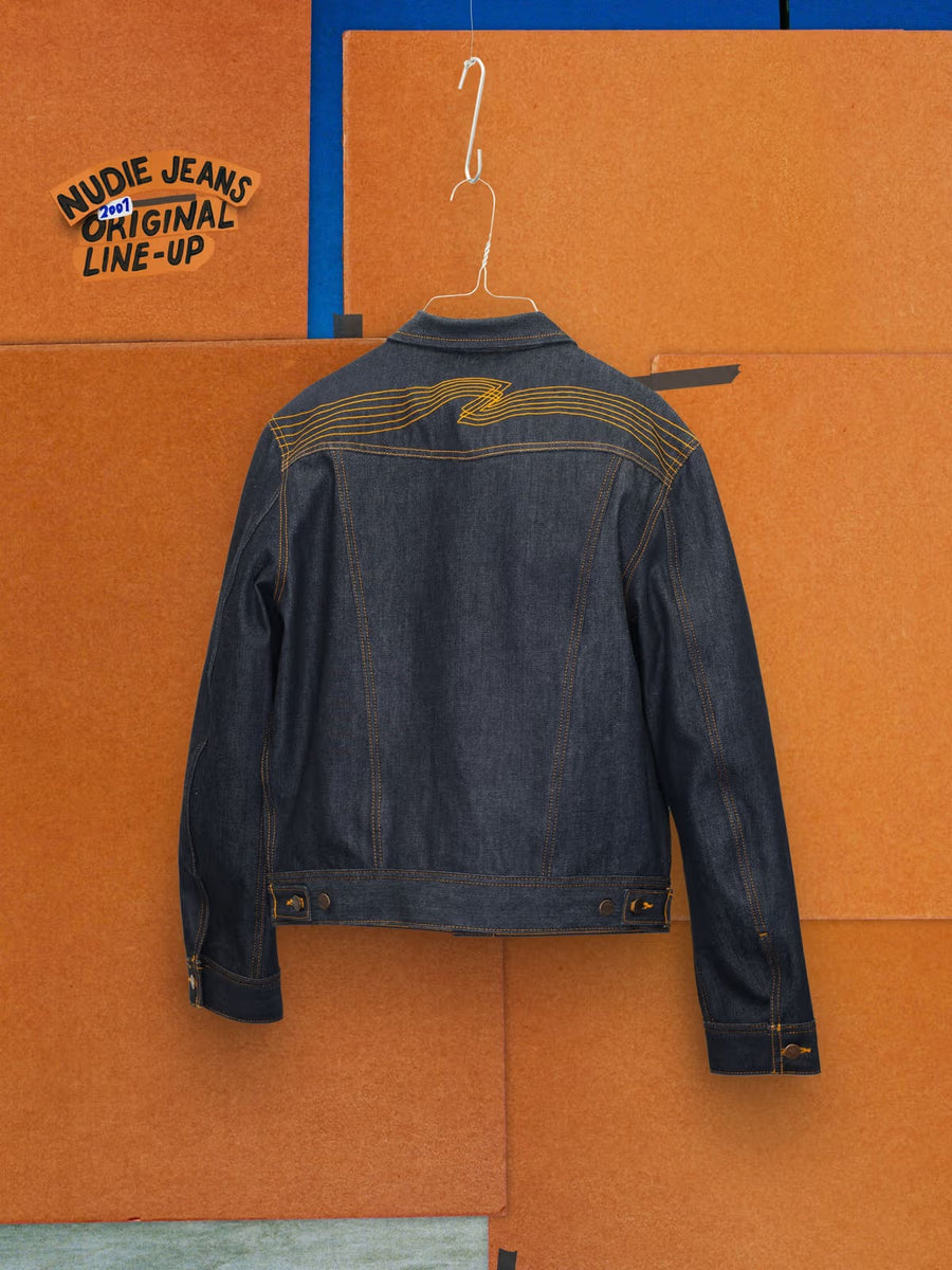 Nudie Jeans】Conny Denim Jacket Dry One – Blue Beach Denim