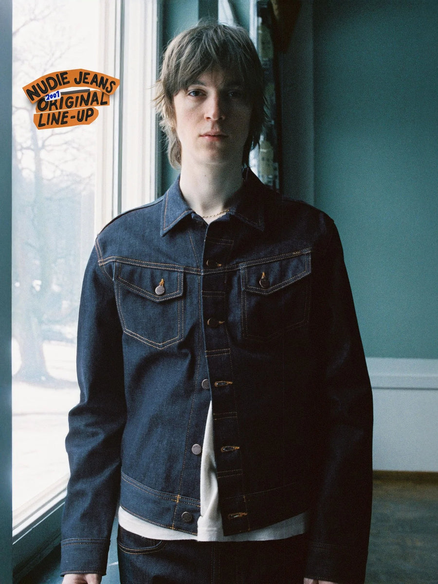 Nudie Jeans】Conny Denim Jacket Dry One – Blue Beach Denim