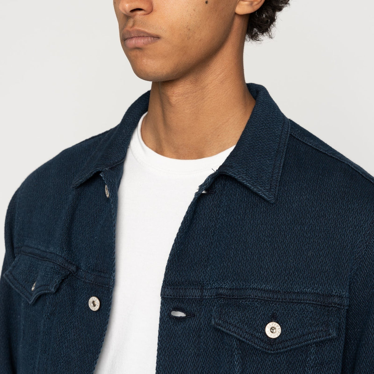 Naked & Famous】Yagasuri Denim Jacket – Blue Beach Denim