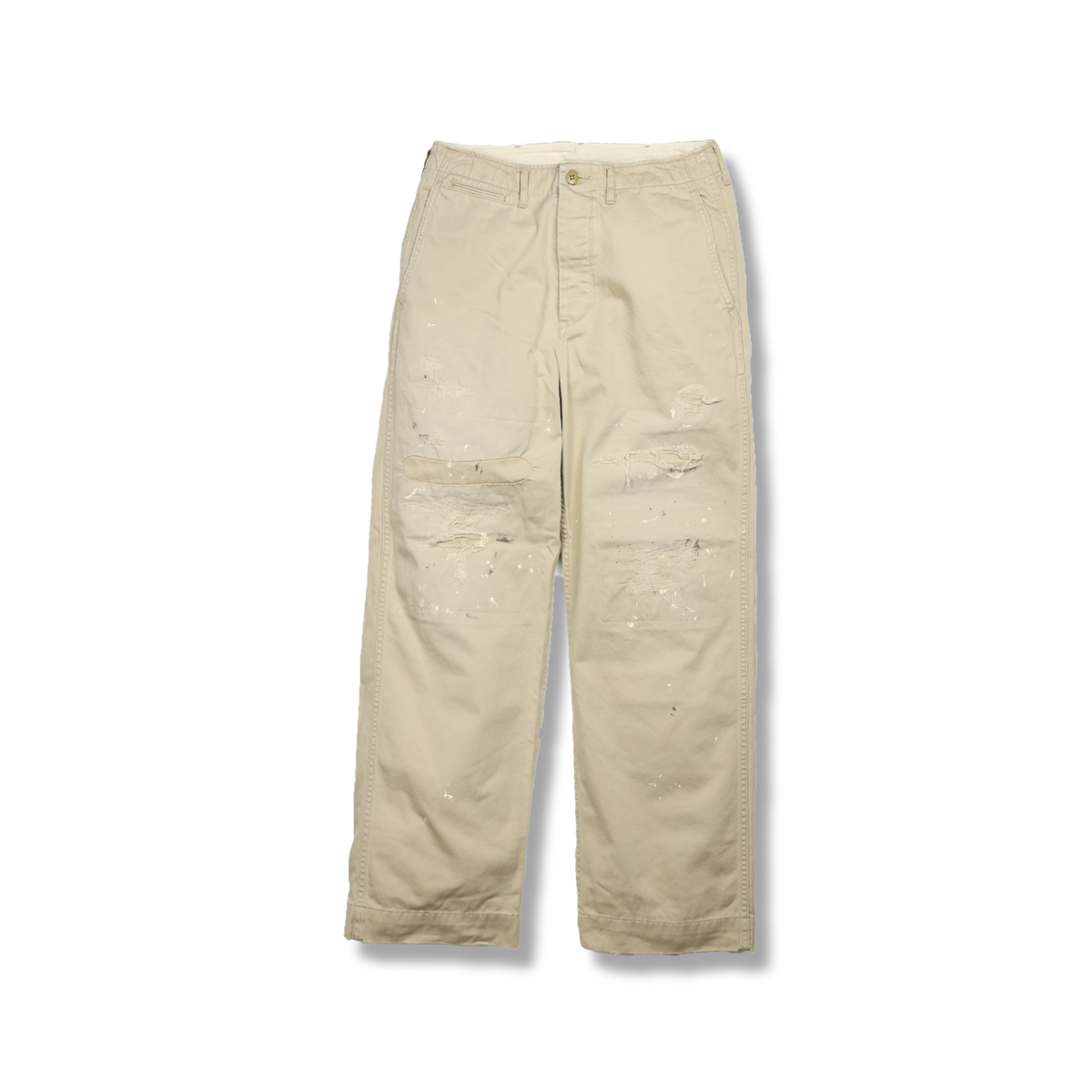 Fullcount】1201 HW U.S.Army Chino 41 Khaki “Freedom Fighter” Pants
