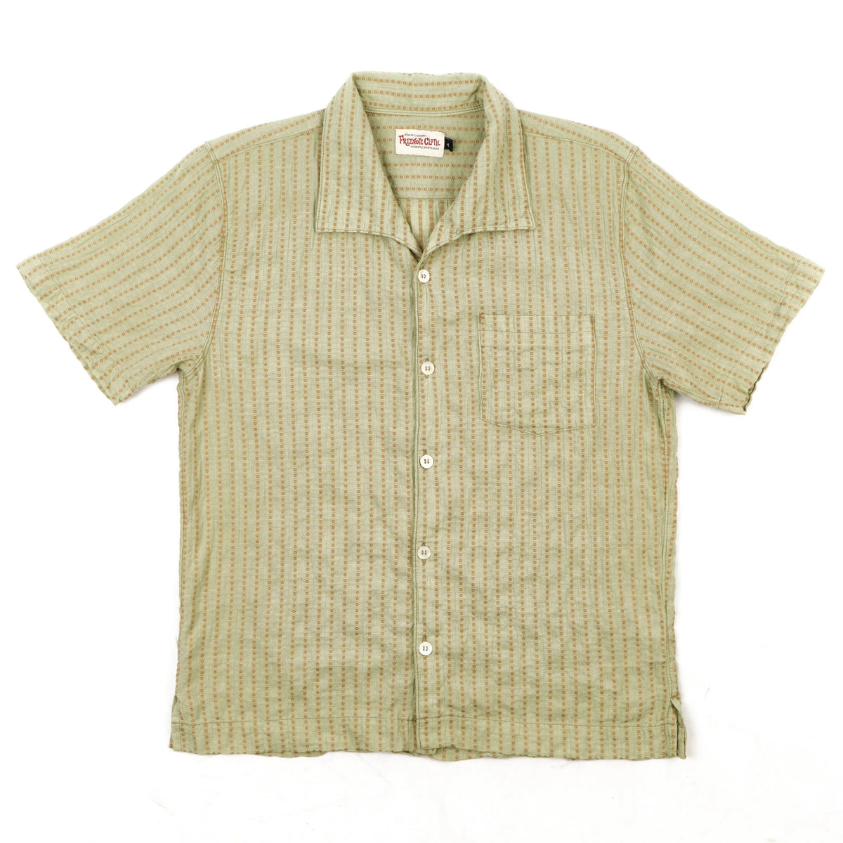 トップス Pale Jute Caren Freenote】Cayucos Jacquard Sage – Blue Beach Denim