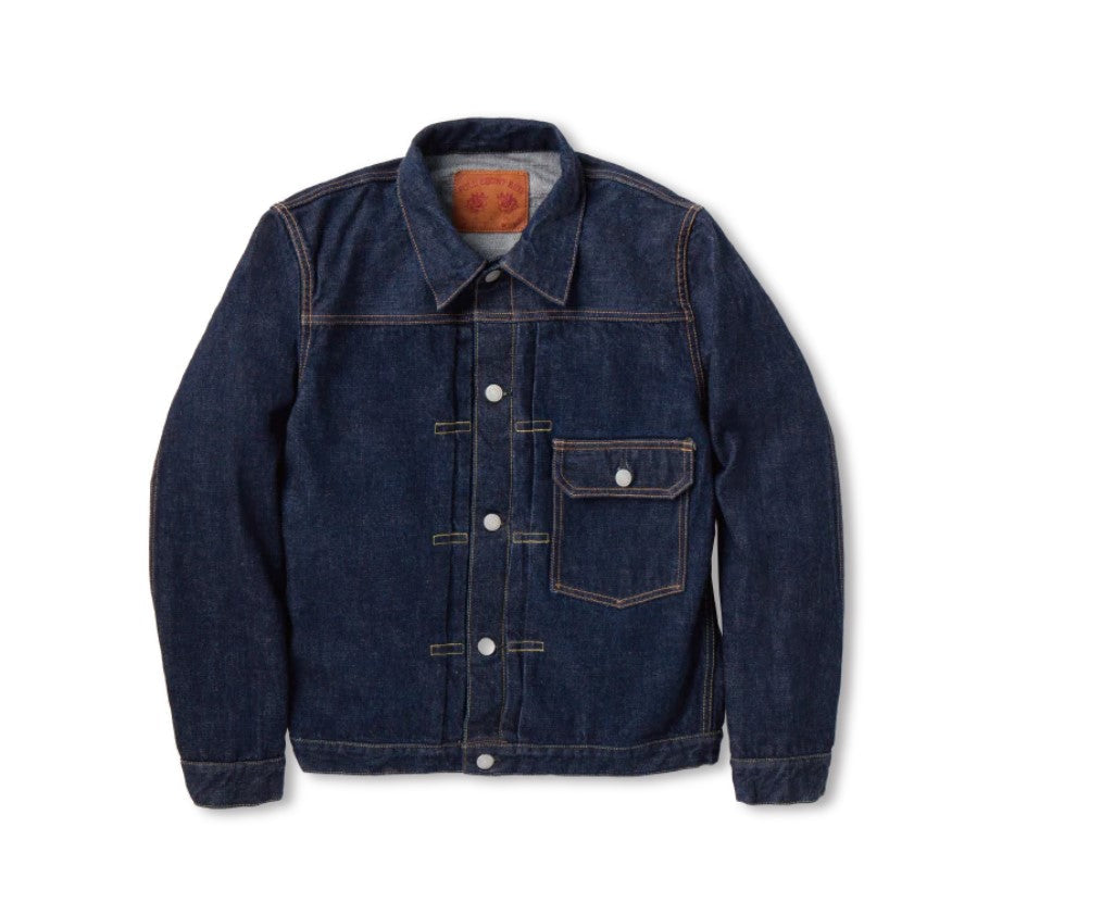 ジャケット・アウター fullcount 2107W Type1 Denim Jacket 13.7 Fullcount】2107W 13.7oz Type 1 Denim Jacket – Blue Beach Denim
