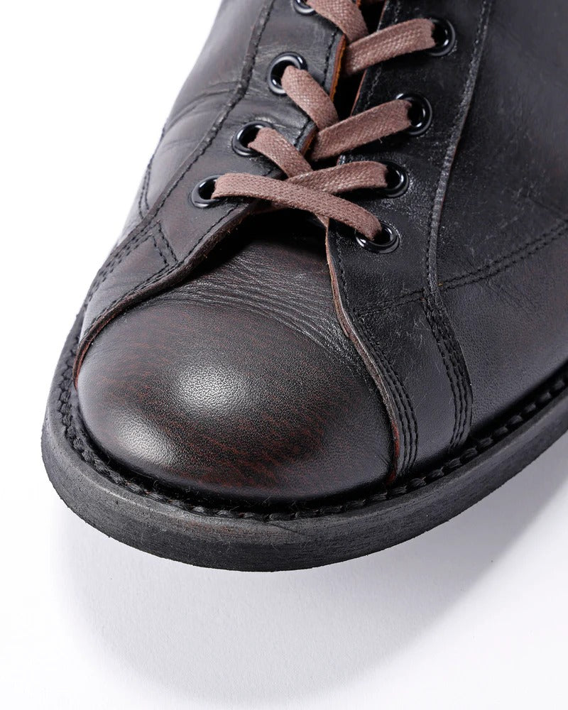 Brother Bridge】Henry Boxing Boots Vintage Teacore Calf Black 拳擊