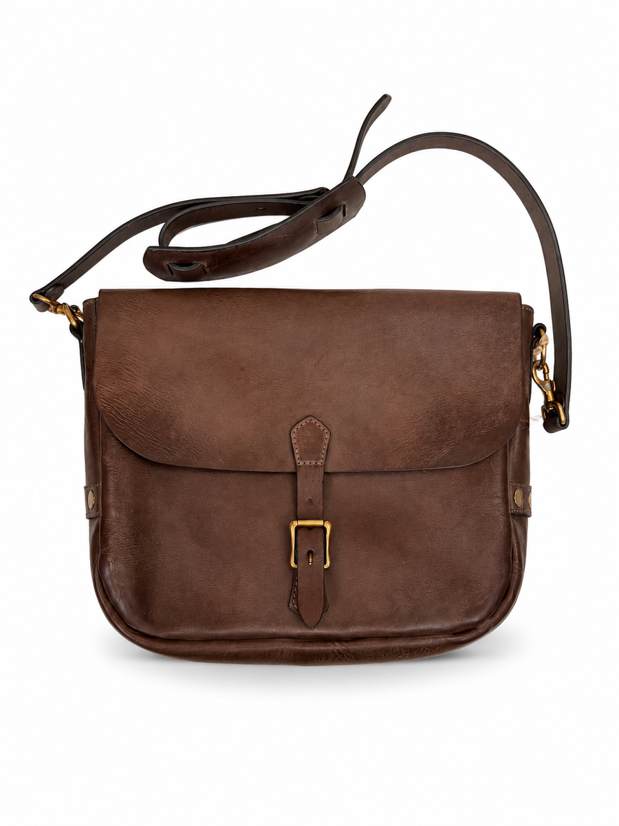 バッグ vasco POSTMAN SHOULDER BAG REGULAR VASCO】Leather Postman Shoulder Bag - Regular - Gray – Blue Beach