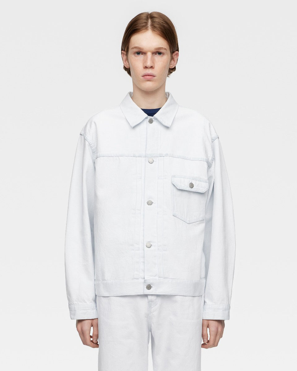 MOMOTARO】#001 TYPE I DENIM JACKET HIGH FADE BLUE – Blue Beach Denim