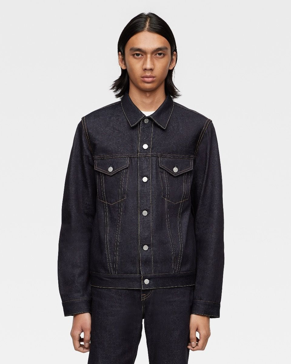 MOMOTARO】#003 14.7oz STANDARD TYPE III DENIM JACKET – Blue Beach