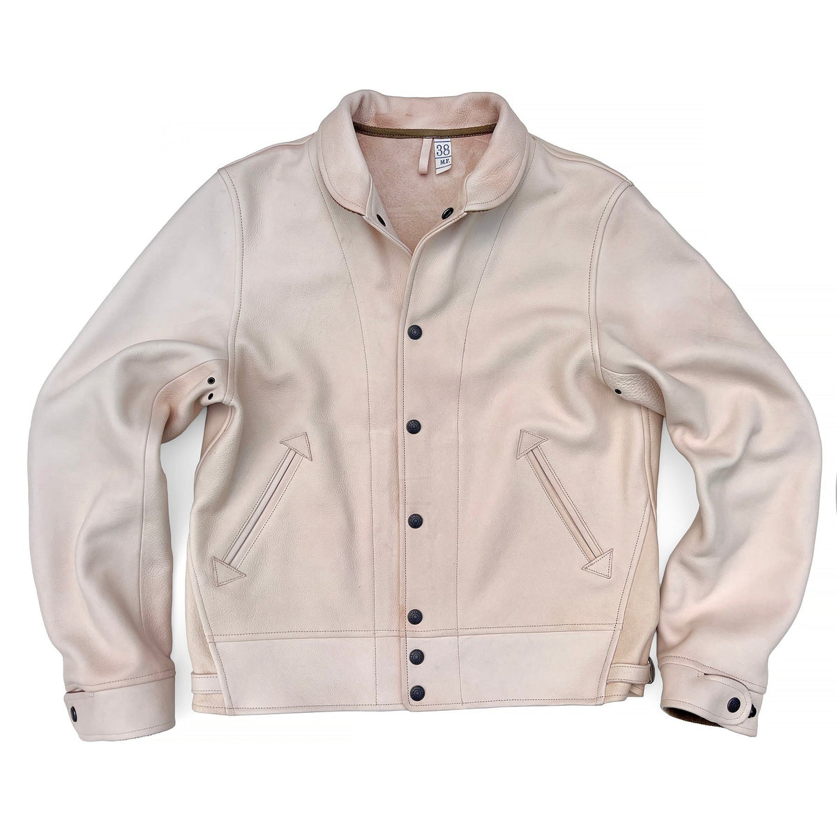 Mister Freedom】Campus 'Stud' Jacket Natural – Blue Beach Denim