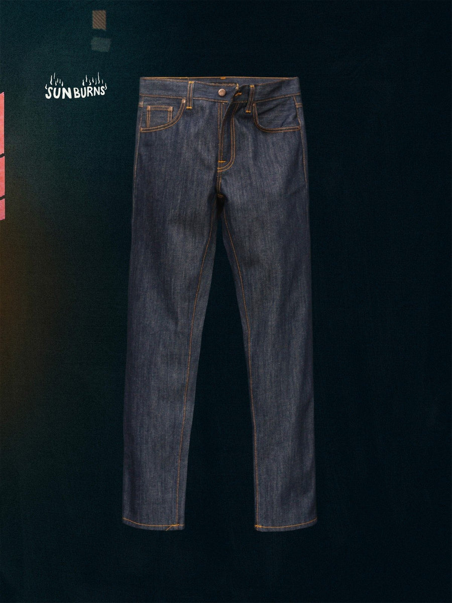 Nudie Jeans】Gritty Jackson Dry Sunburns Jeans – Blue Beach Denim