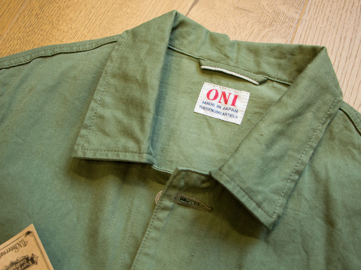ONI DENIM】03501-SVC-LOL Selvedge Twill Coverall Jacket