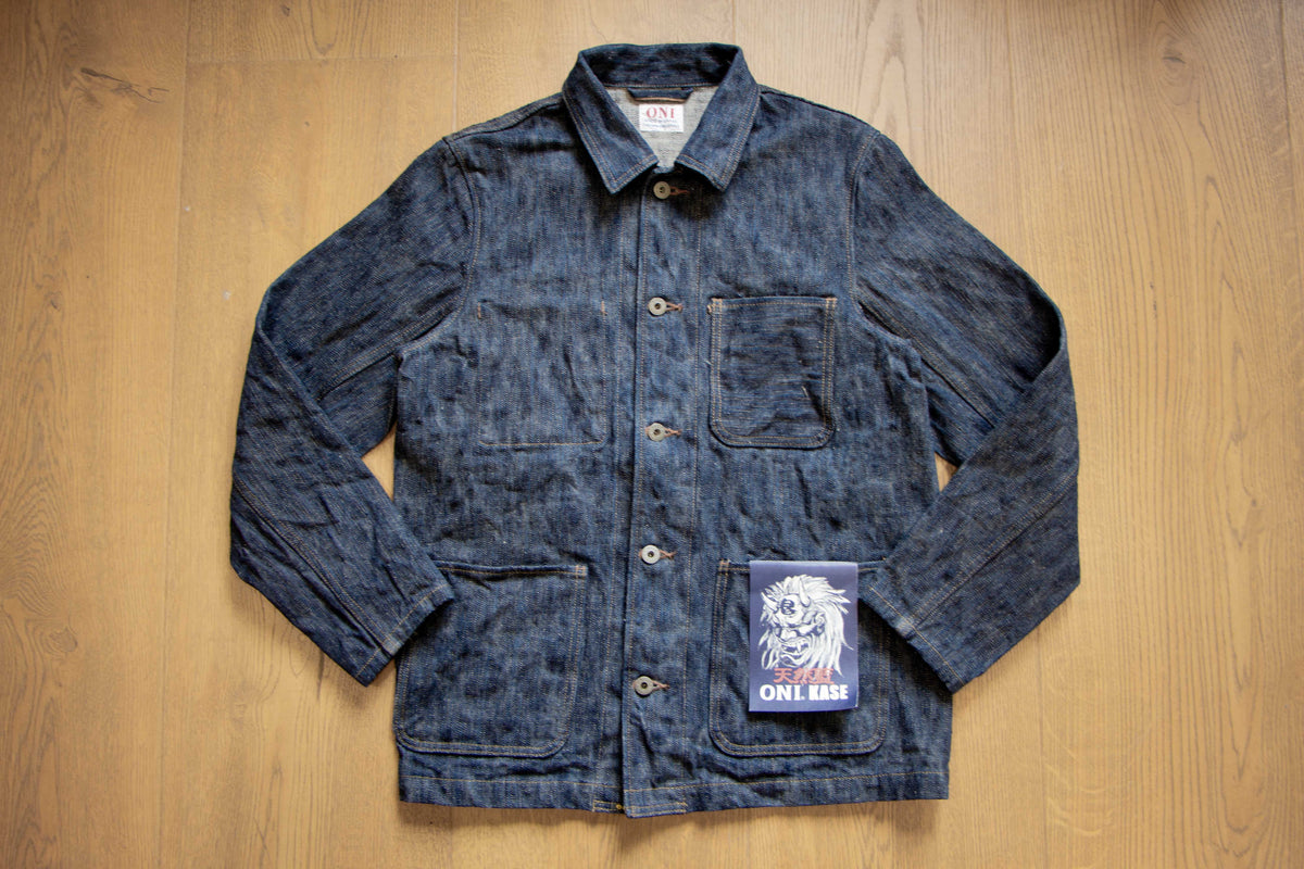 ONI DENIM】03502 Kase 16oz Natural Indigo Coverall – Blue Beach Denim