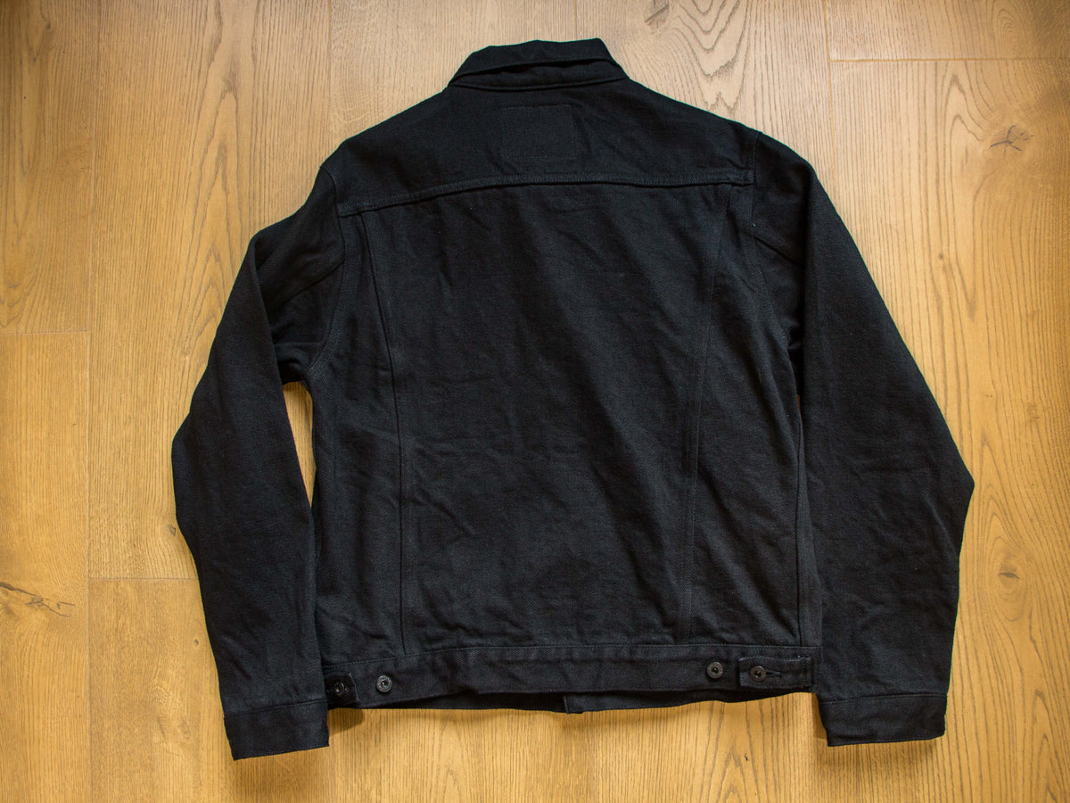 ONI DENIM】02516P-ZR-BKBK Secret Black Denim 20oz Type 3 Jacket