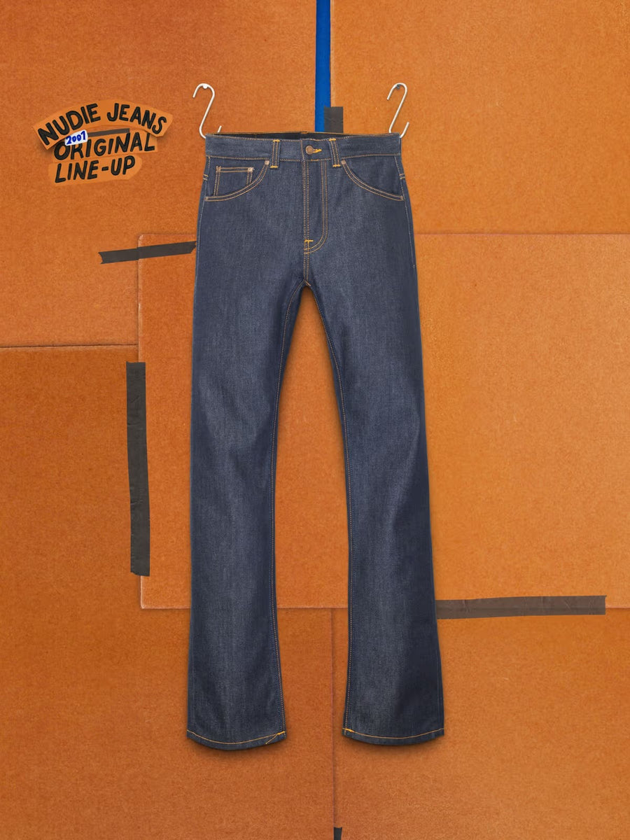 Nudie Jeans】Regular Alf Dry One – Blue Beach Denim
