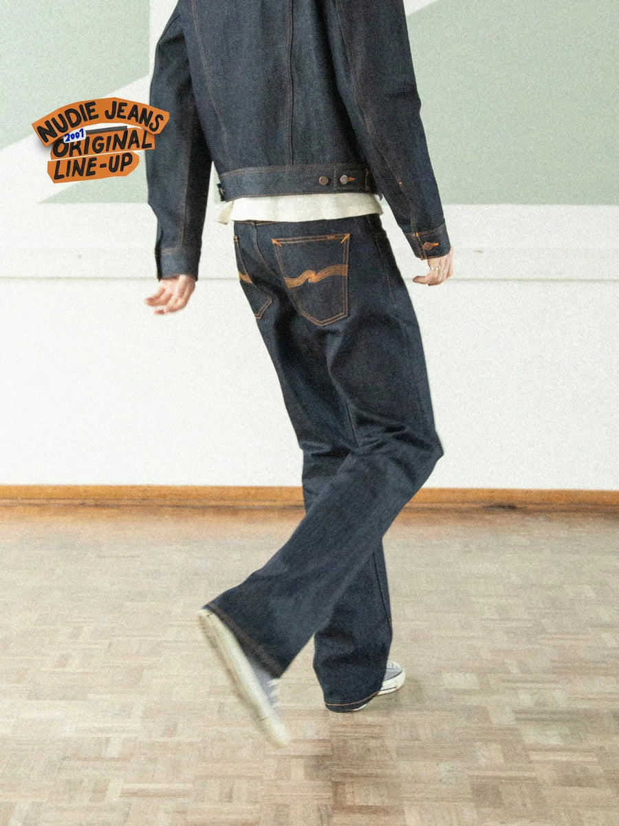 Nudie Jeans】Regular Alf Dry One – Blue Beach Denim