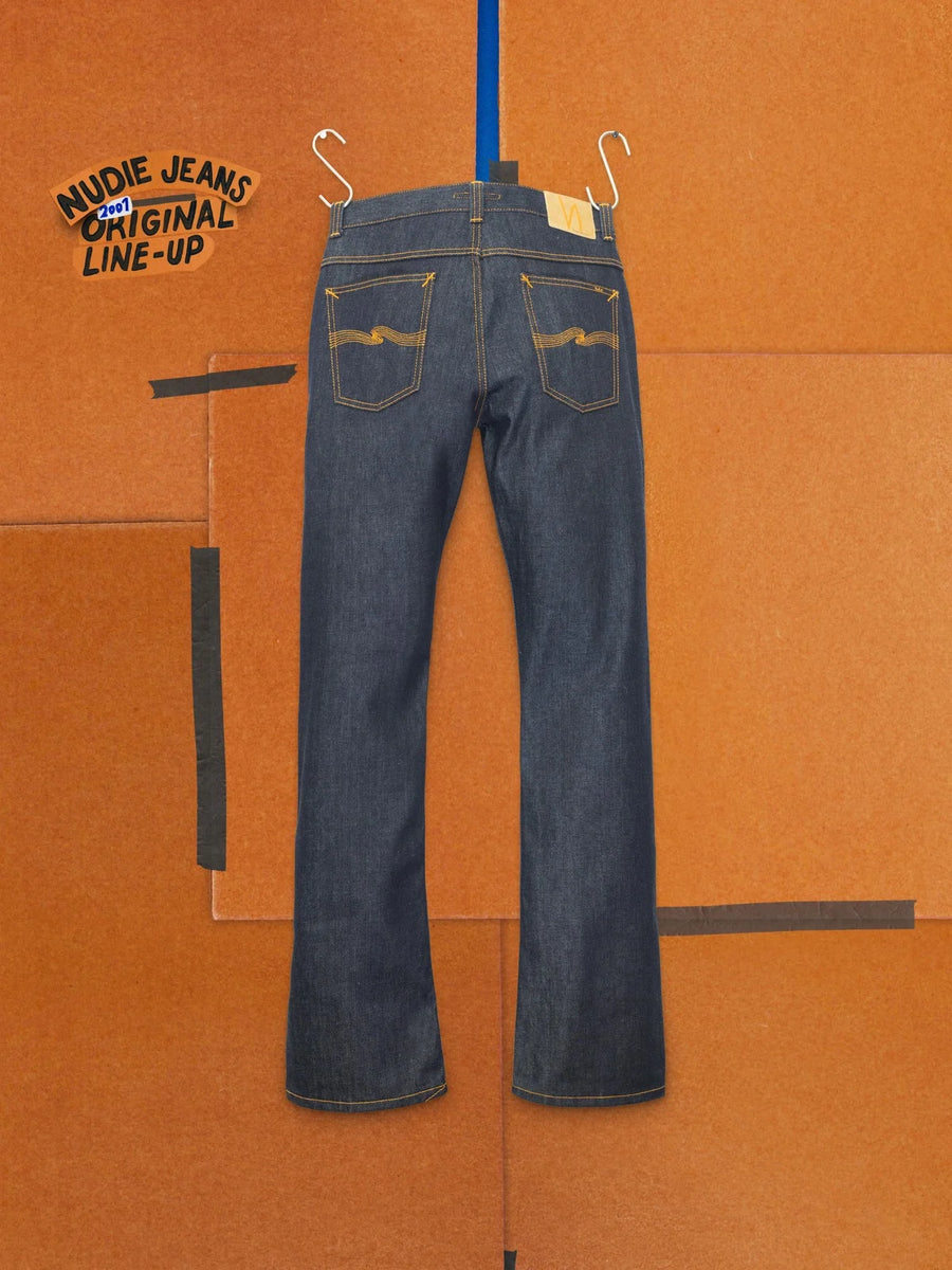 Nudie Jeans】Regular Alf Dry One – Blue Beach Denim