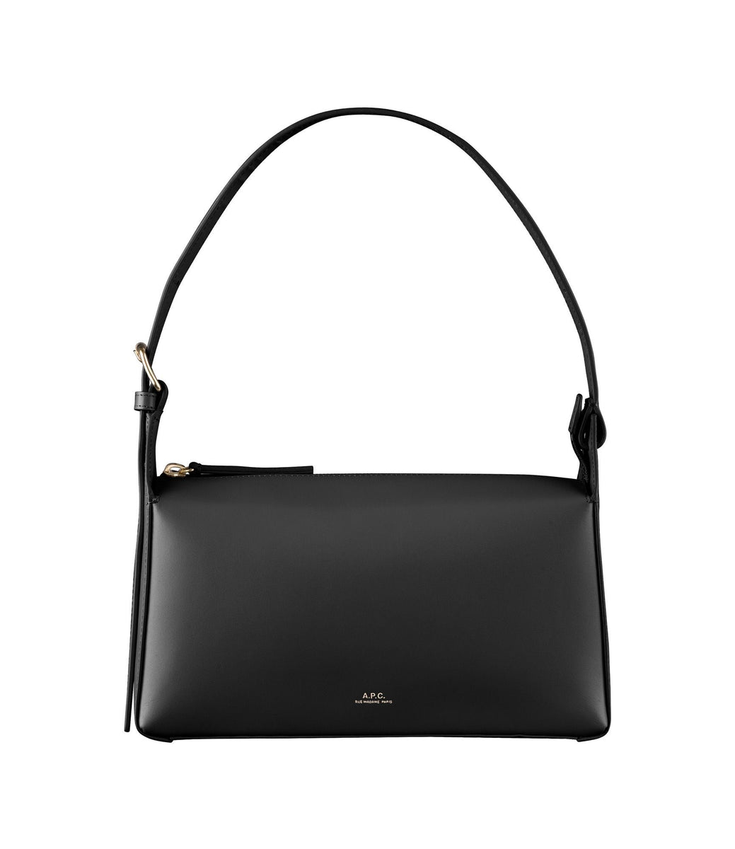 A.P.C SAC BAGUETTE ADA ショルダーバッグ 黒 A.P.C.】Virginie Baguette Bag Black – Blue Beach Denim
