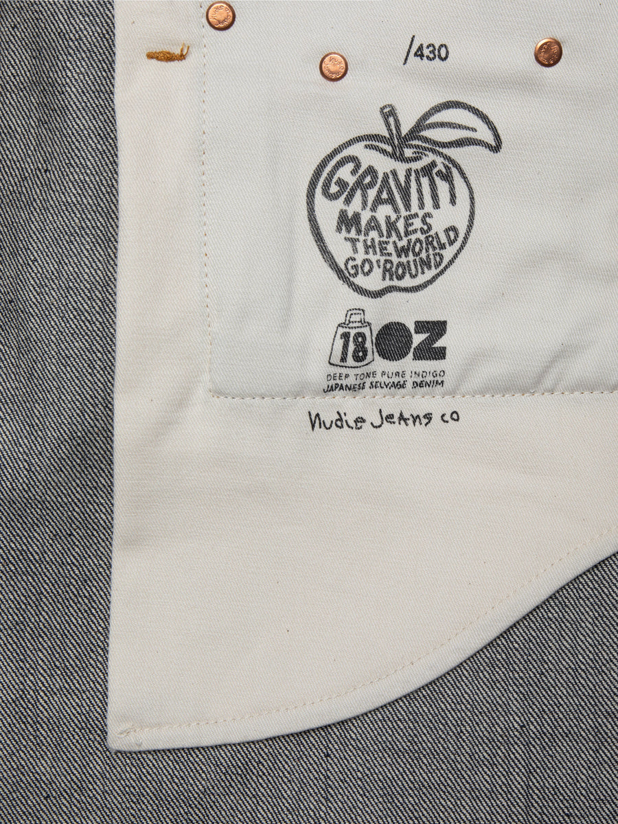 Nudie Jeans】Steady Eddie II Gravity Selvage – Blue Beach Denim