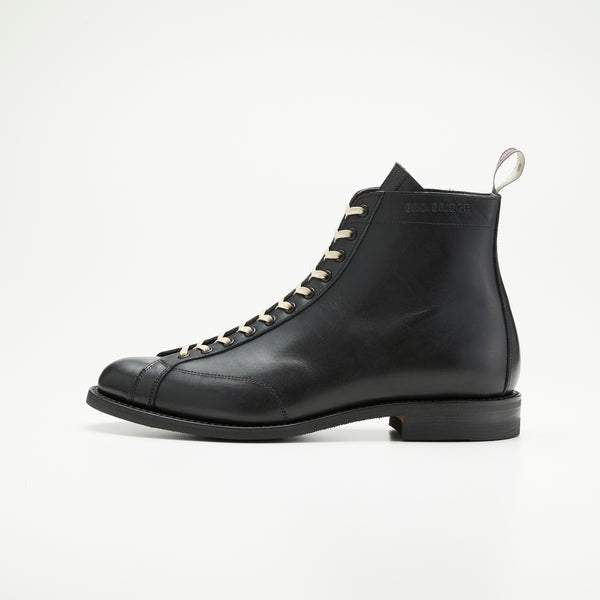 Brother Bridge】Henry Boxing Boots Calf Vintage Black – Blue Beach