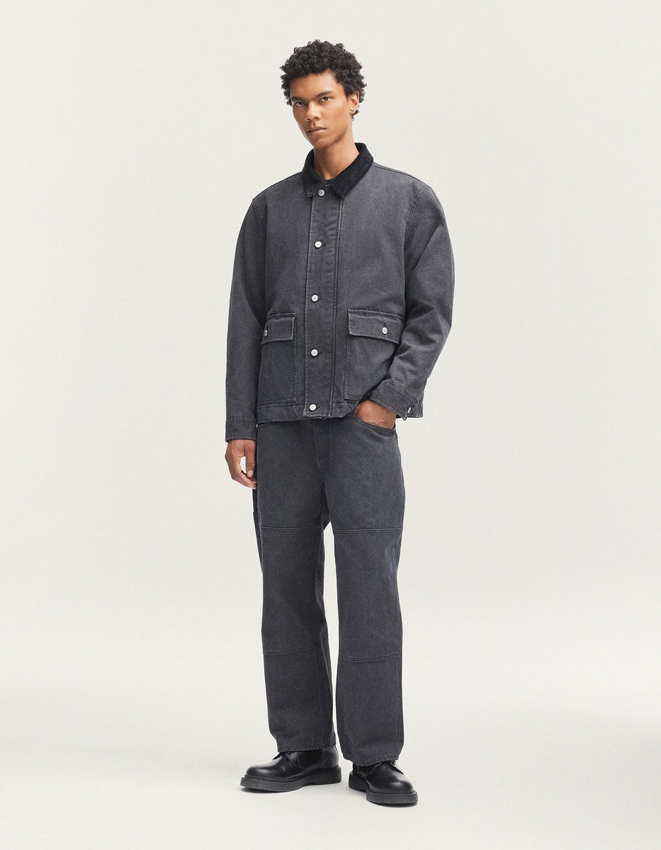DENHAM】Liam Work Jacket HC – Blue Beach Denim