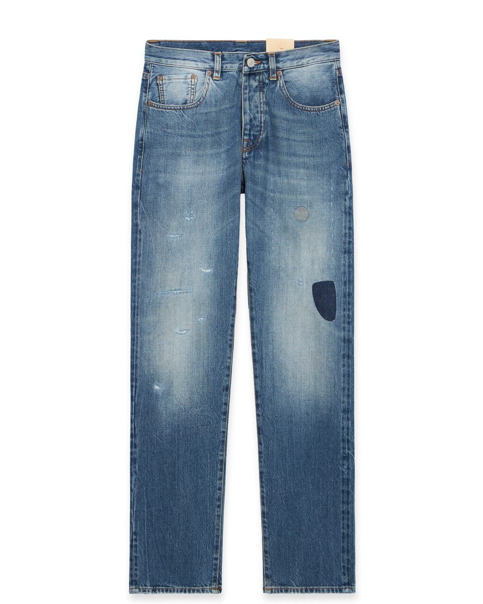 Fortela】911 Super John 00258 D540 Selvedge Jeans – Blue Fortela】911 Super John 00258 D540 Selvedge Jeans – Blue