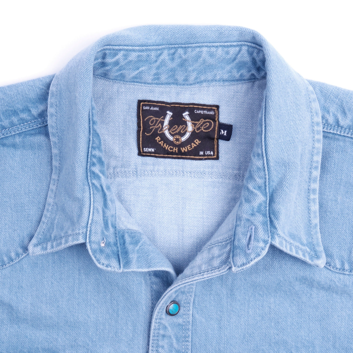 ★人気★【 】★BLEACH BLUE WASHING DENIM SHIR.T★ NEW Topman Bleach Wash Muscle Fit Denim Shirt - Blue