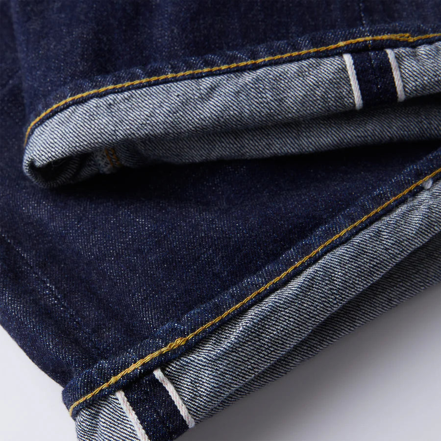 Fullcount】0105W 13.7oz Wide Straight Jeans – Blue Beach Denim