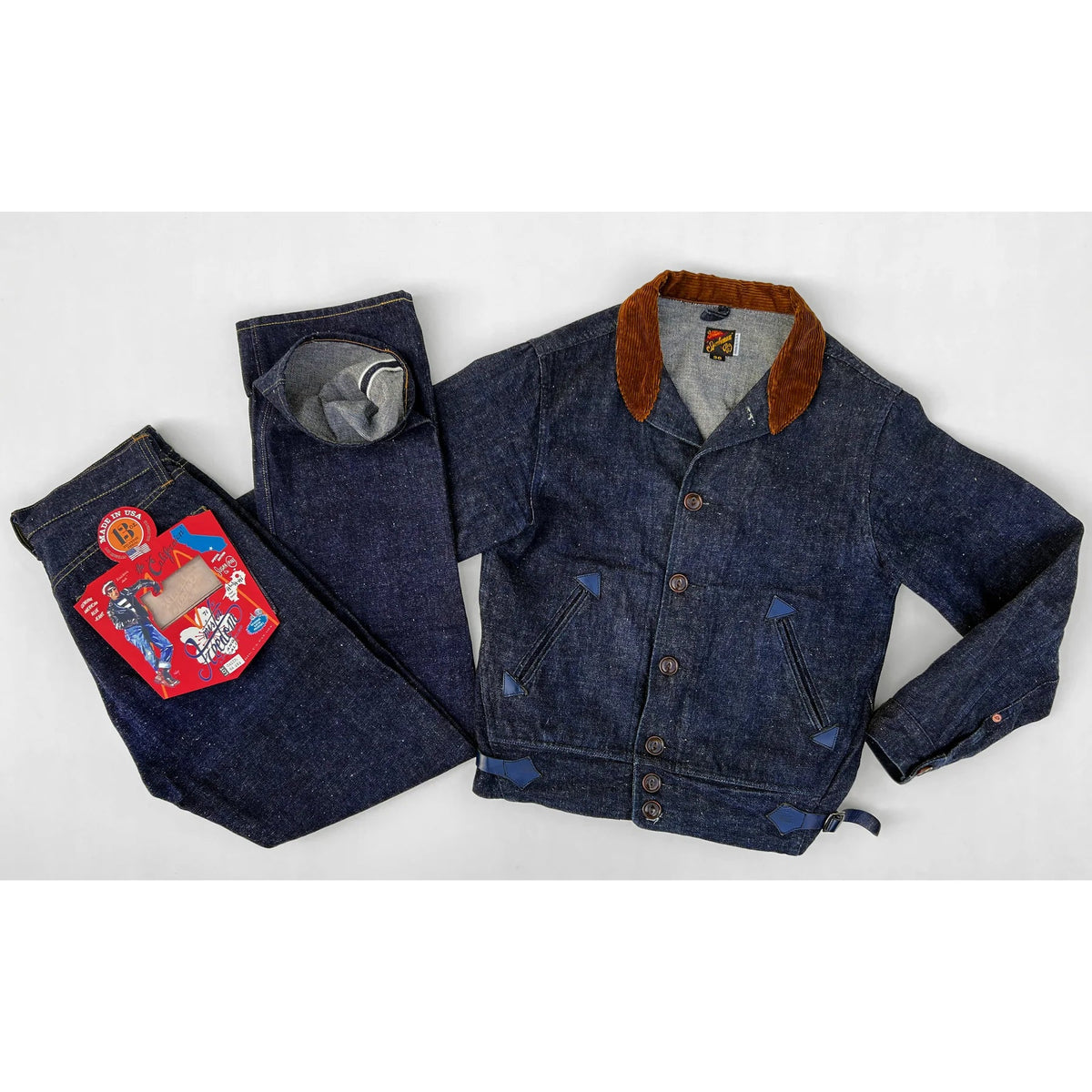 MISTER FREEDOM】CAMPUS BLOUSE AWA-AI JACKET – Blue Beach Denim