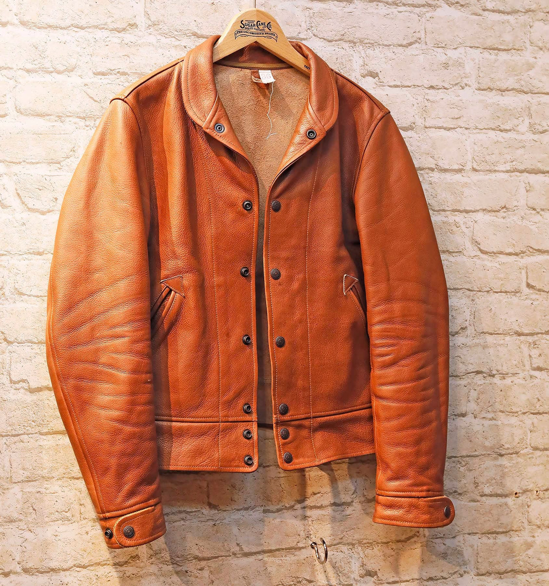 Mister Freedom】Campus 'Stud' Jacket Natural – Blue Beach Denim