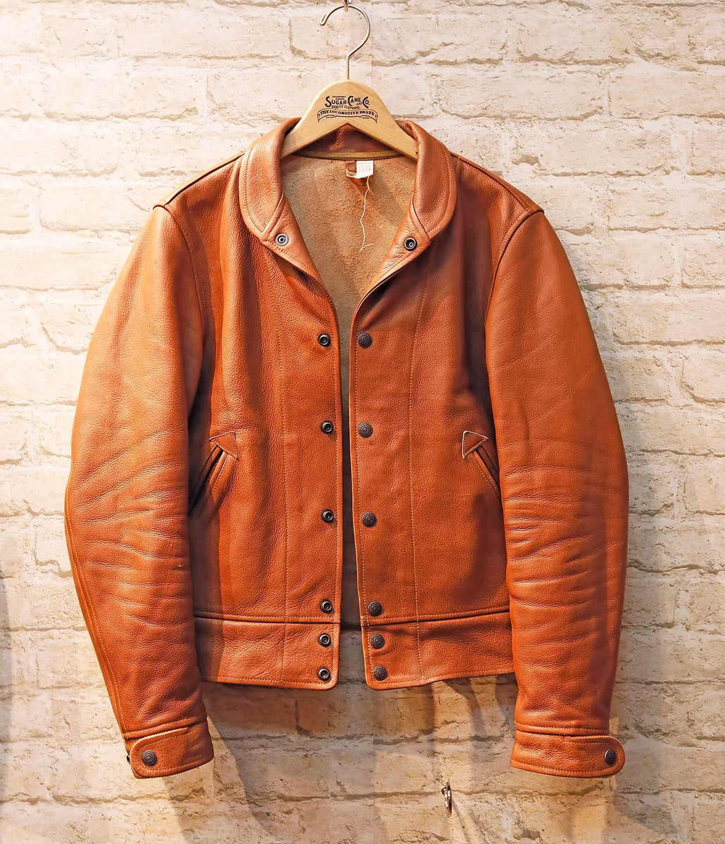 Mister Freedom】Campus 'Stud' Jacket Natural – Blue Beach Denim