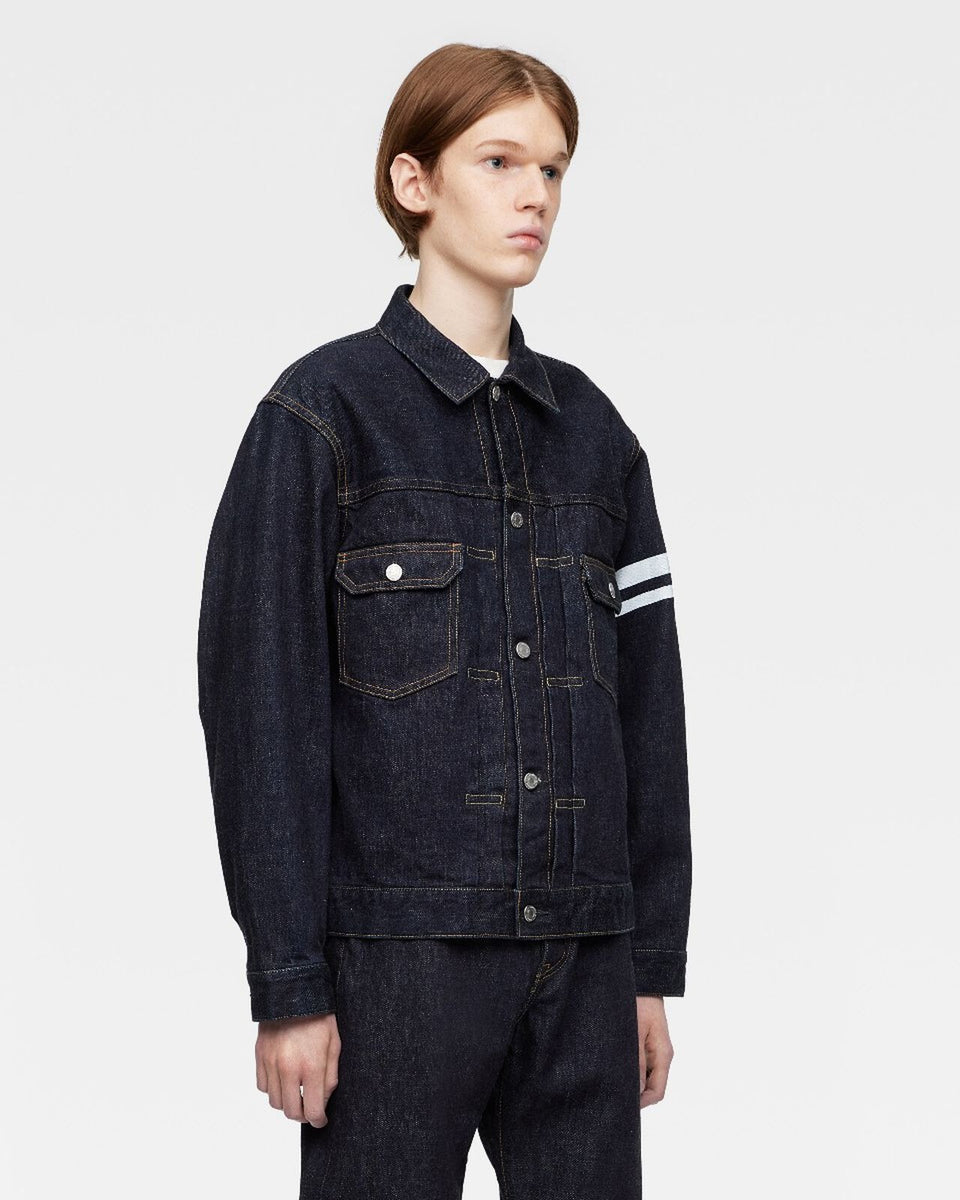 MOMOTARO】#002 CLASSIC DENIM JACKET 15.7oz – Blue Beach Denim
