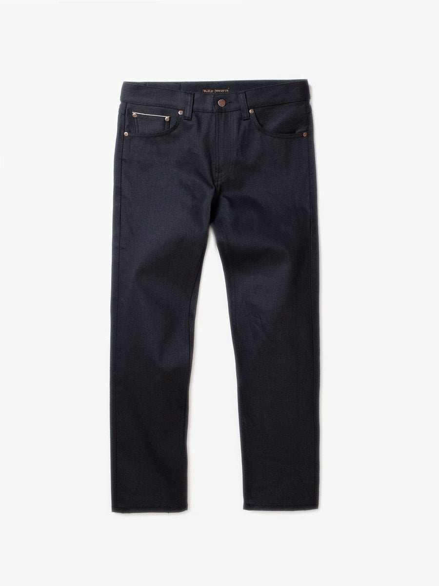 Nudie Jeans】Gritty Jackson Dry Onyx Selvage – Blue Beach Denim