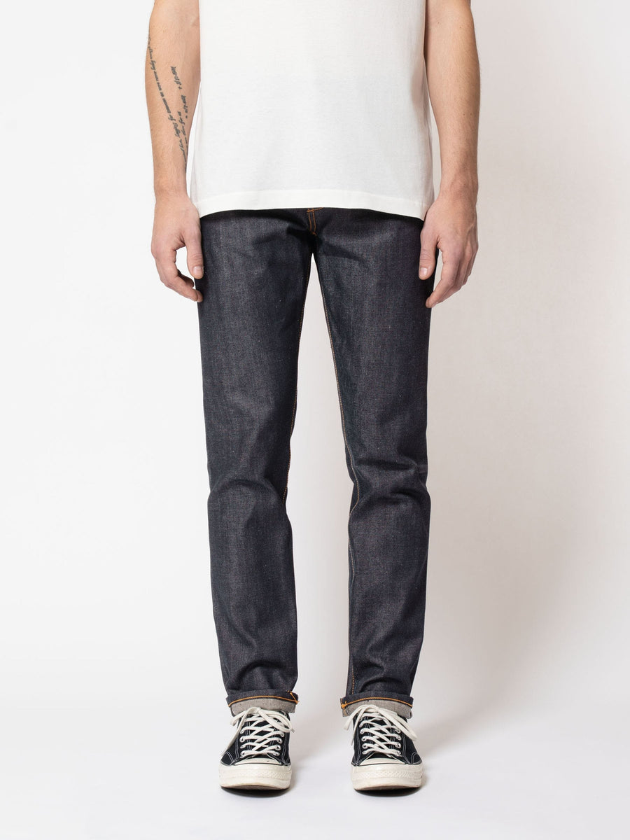 Nudie Jeans】Steady Eddie II Dry Selvage – Blue Beach Denim