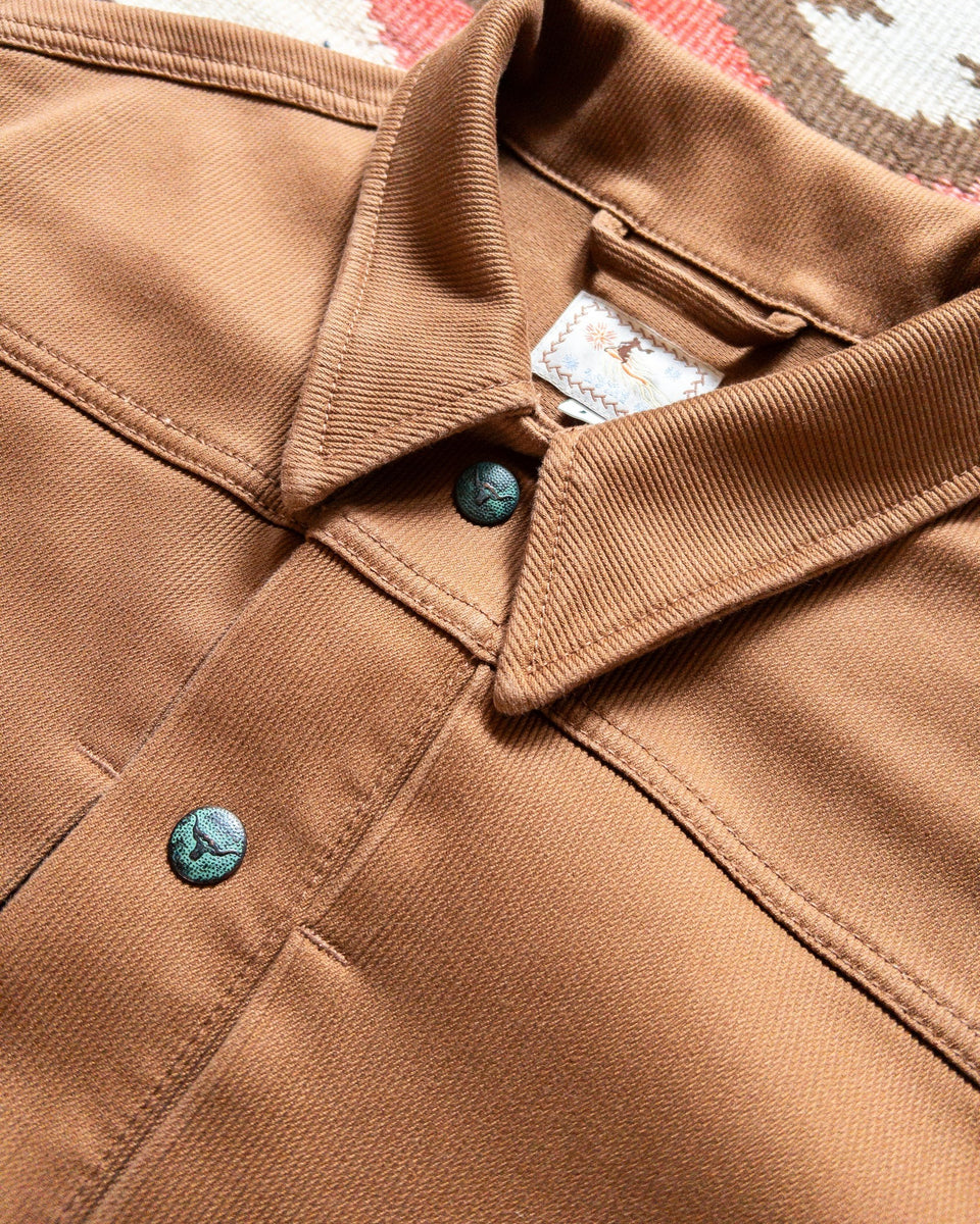 WYTHE】Bedford Cord Ranch Jacket - Bay Brown – Blue Beach Denim