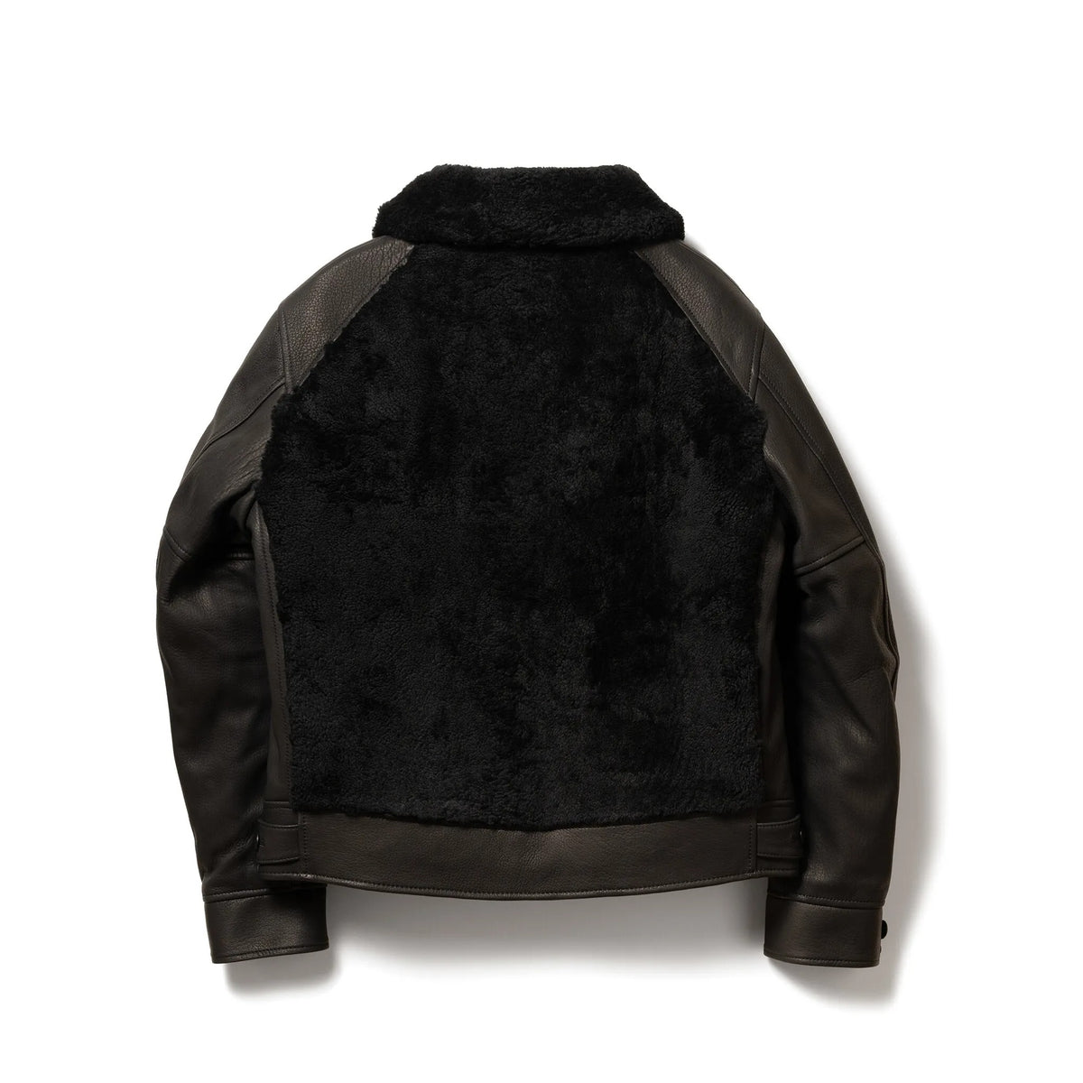 Y'2 Leather】Deer Skin Black Grizzly Jacket 25AW Limited Edition