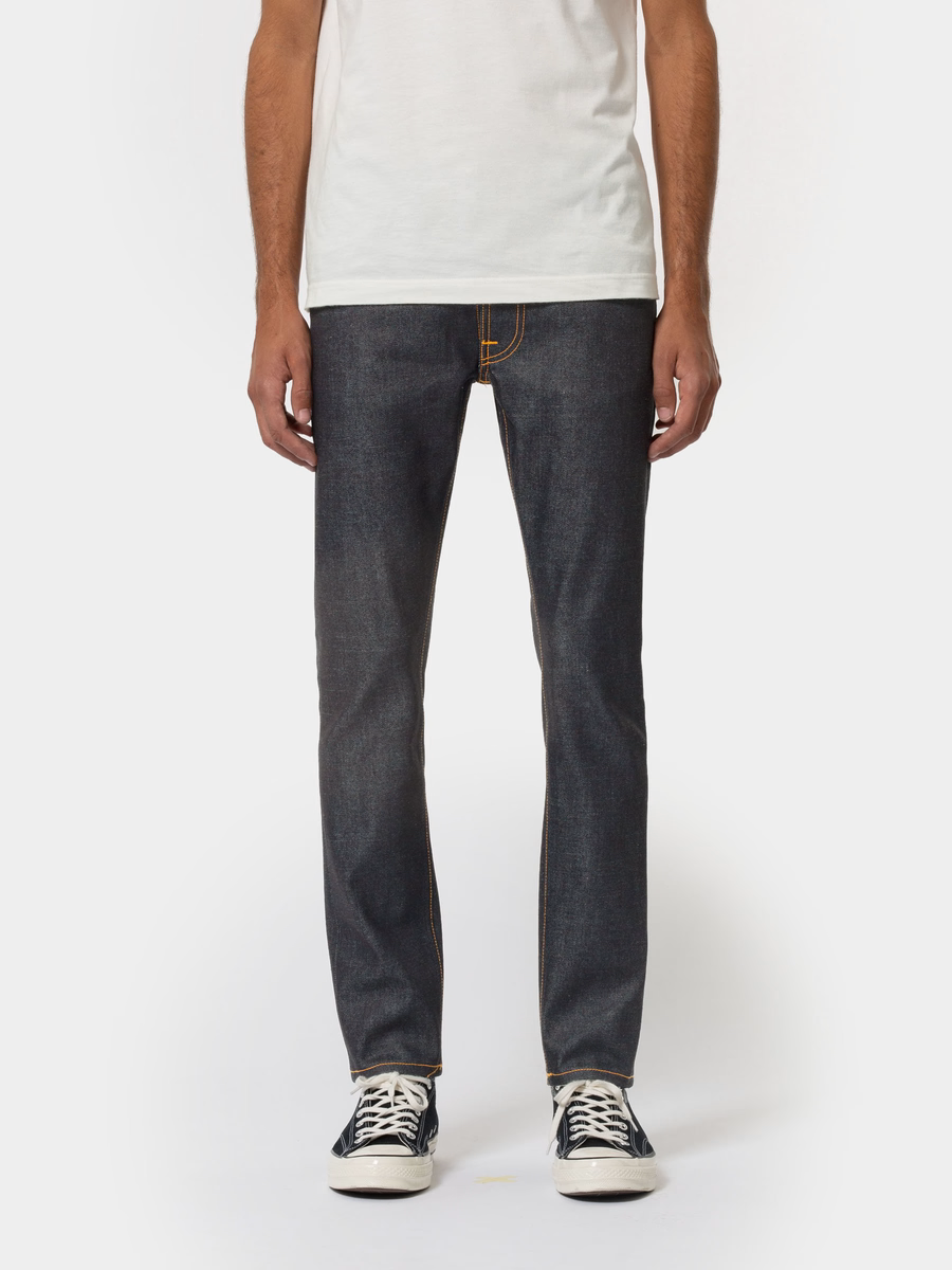 Nudie Jeans】Lean Dean Dry Japan Selvage – Blue Beach Denim Nudie Jeans】Lean Dean Dry Japan Selvage – Blue Beach Denim