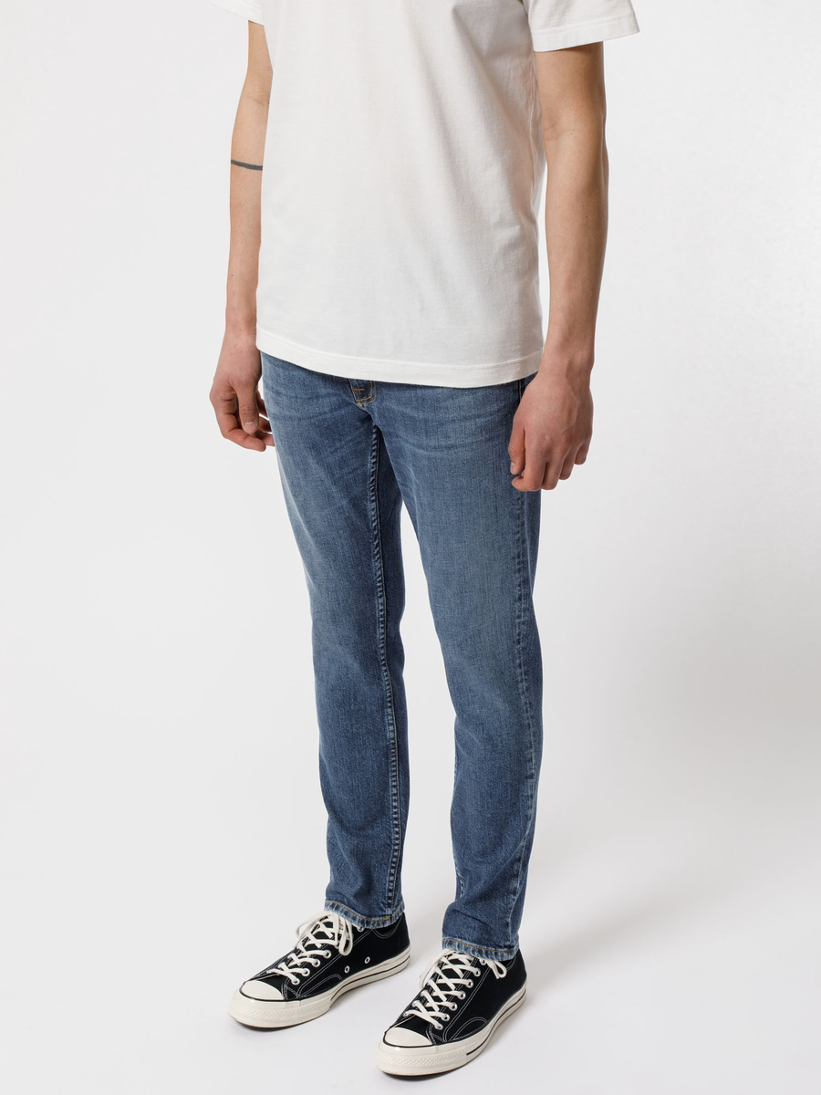 Nudie Jeans】Lean Dean Blue Vibes – Blue Beach Denim