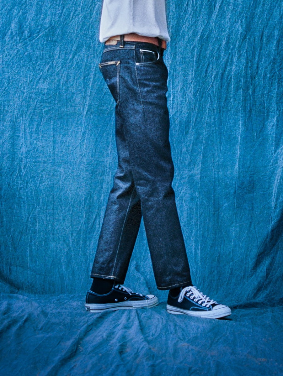 Nudie Jeans】Gritty Jackson Dry Ace Selvage – Blue Beach Denim