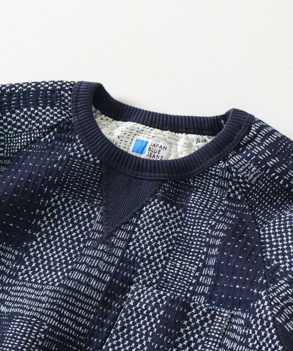 Japan Blue Jeans】SASHIKO SWEATSHIRT – Blue Beach Denim