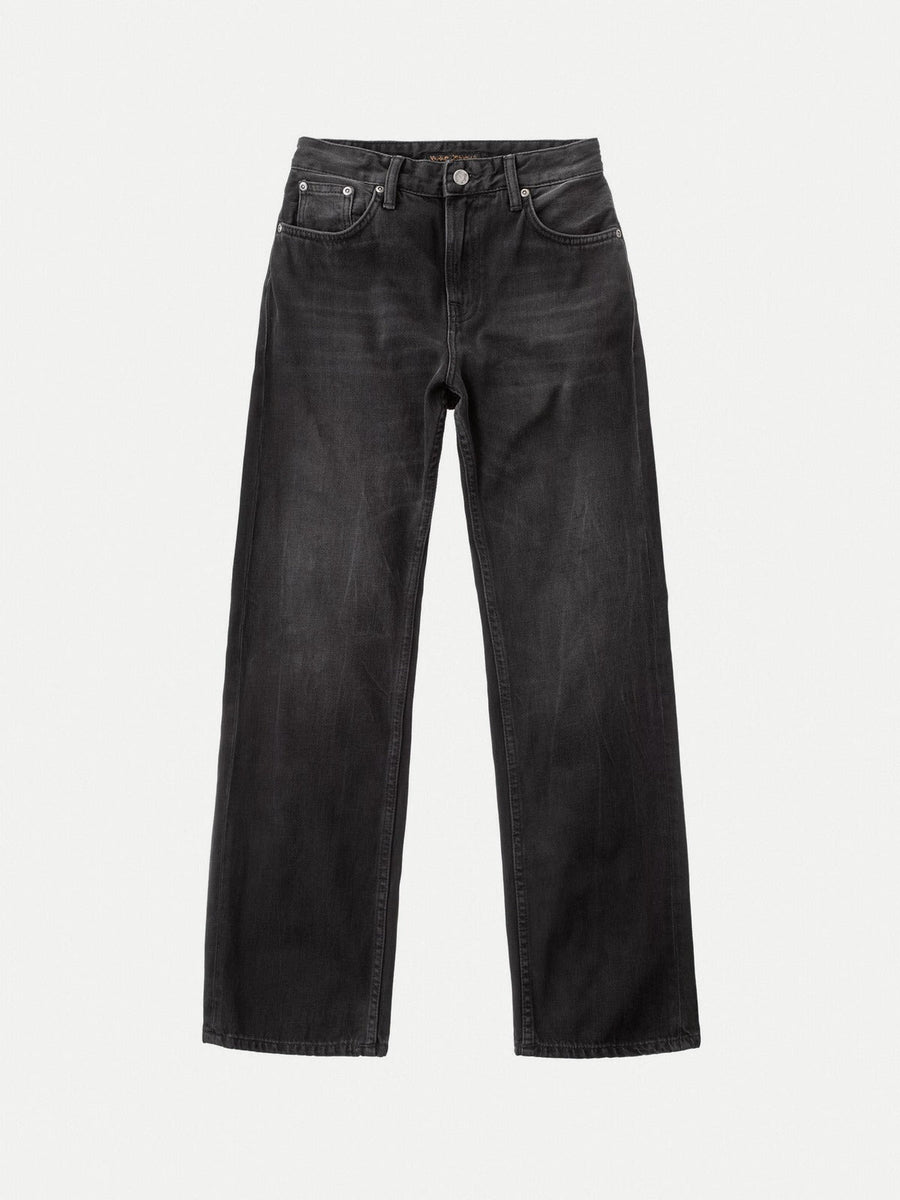 Nudie Jeans】Clean Eileen Shimmering Black – Blue Beach Denim