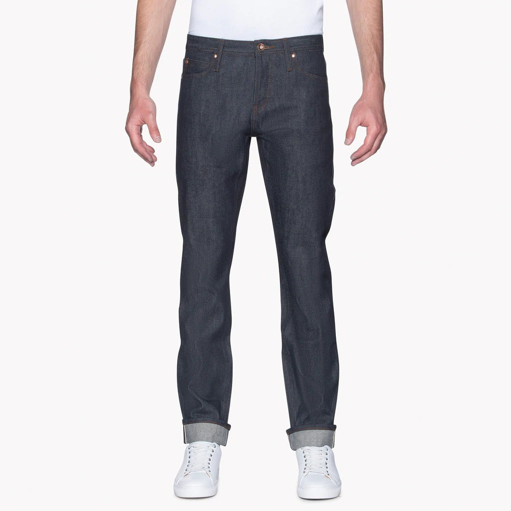 趣味 The real basic Denime B-01-SLIM-13-oz-indigo-eco-
