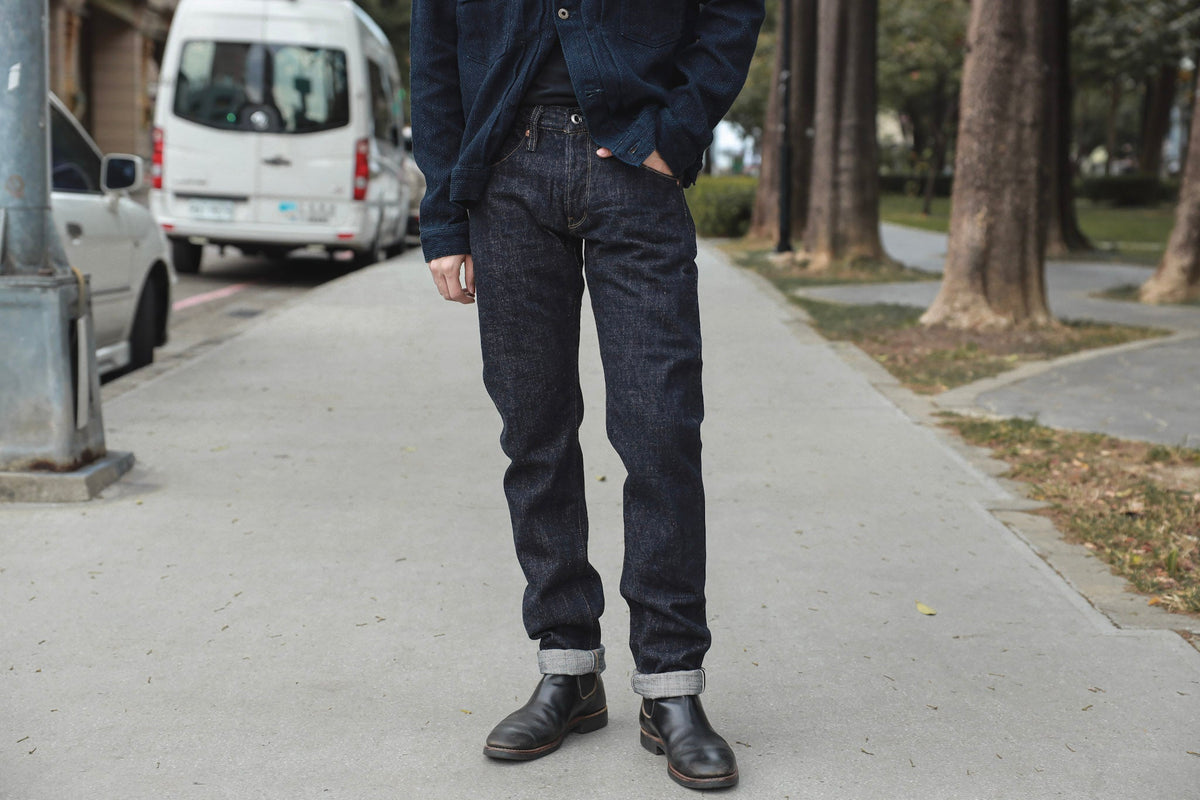 【Benzak Denim Developers】BDD-006 Loomstate Denim 15 oz. RHT Slim Strai