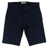 【Naked & Famous】Kikko Denim Chino Short ／特殊龜甲紋布面 藍染丹寧短褲