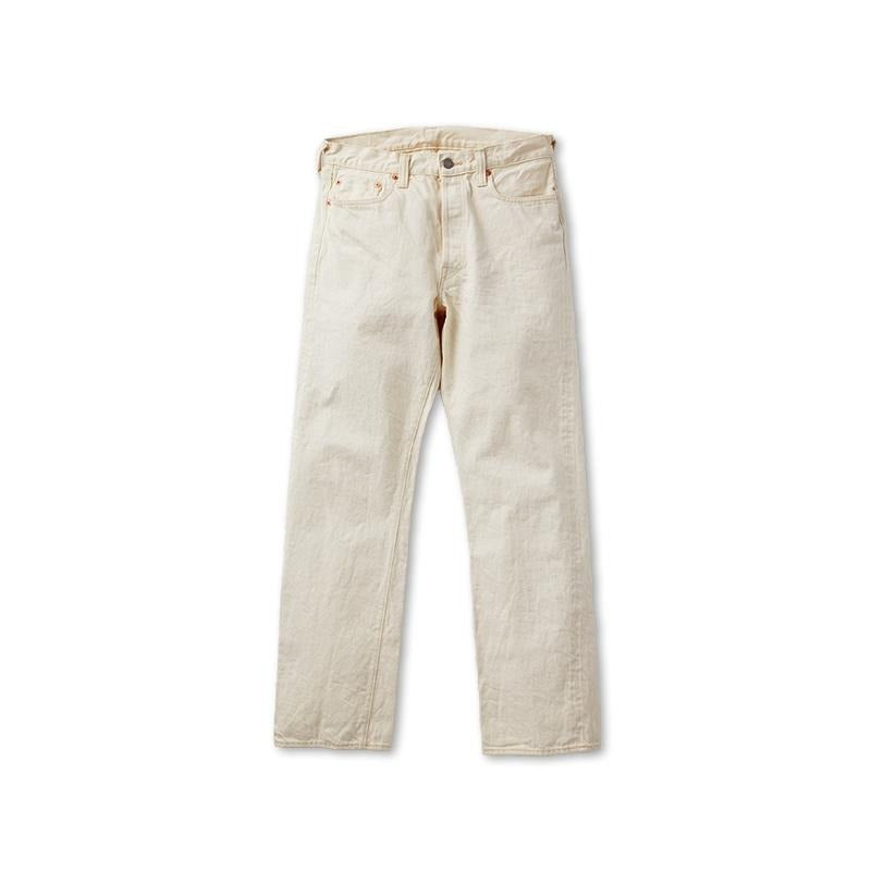 Fullcount 1108EC Slim Straight Ecru Selvedge denim jeans