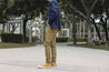 【Naked & Famous】Raw Cotton Canvas Brown 
