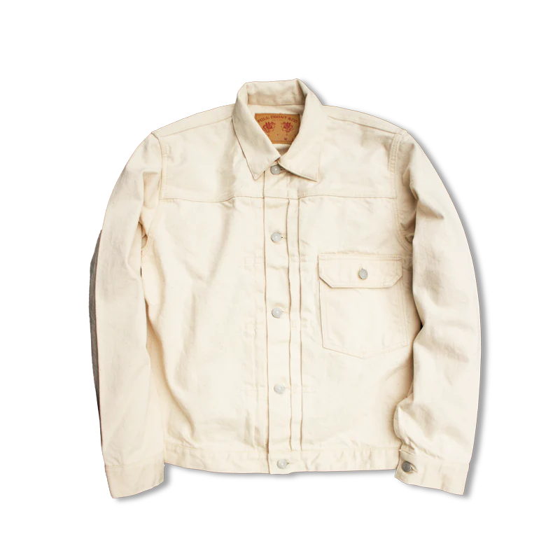 Fullcount】2107EC Type 1 Ecru Denim Jacket – Blue Beach Denim